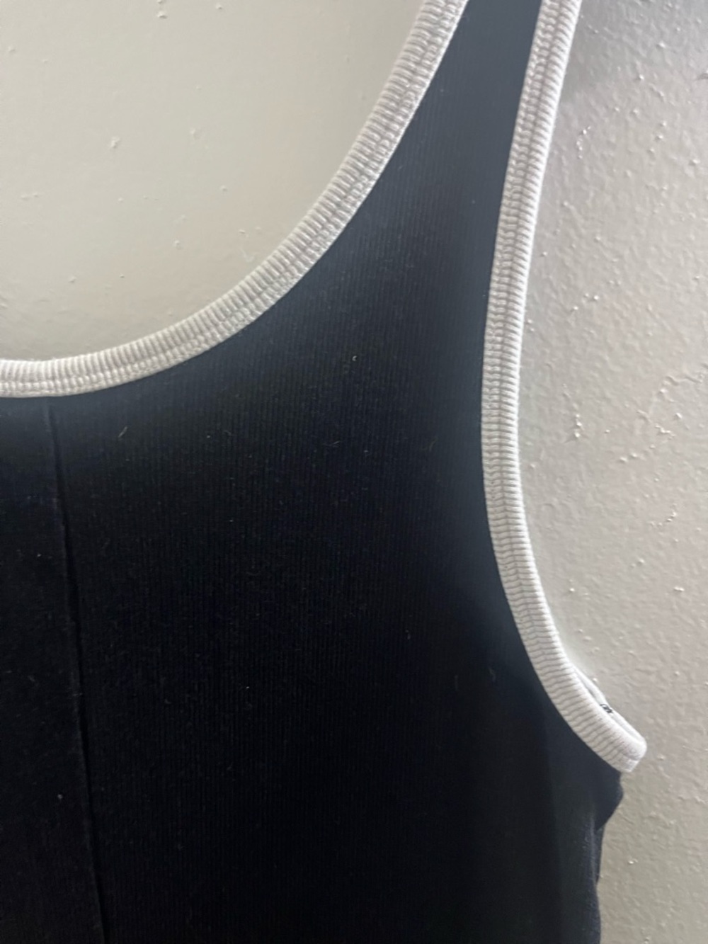 a new day Black Maxi Tank Dress with White Trim - Picture 4 of 4